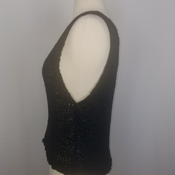 5/$30 OPEN KNIT CROP TOP - Picture 4 of 4